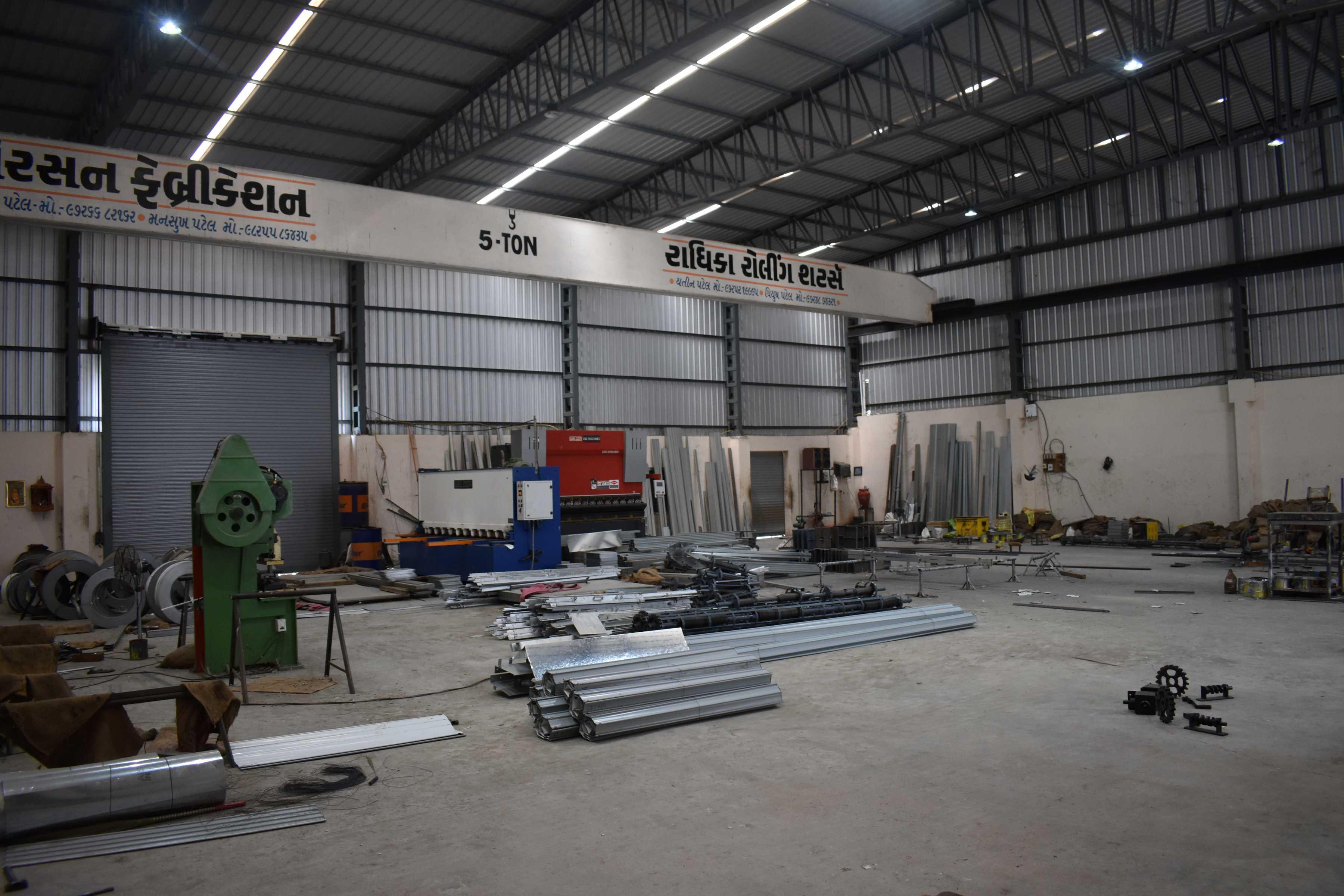 Shutter axle assemblies & steel profile stock