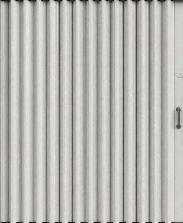 Horizontal shutter left panel opening